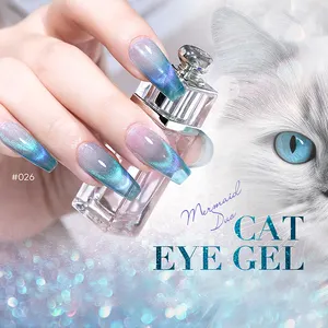 Campione gratuito per rendere il vostro Logo magnete diamante occhio di gatto Nail Art Magnetic Gel Uv per Led occhio di gatto Gel smalto