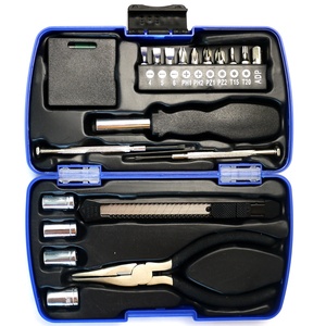 21pcs Household <strong>Mini</strong> Hand Repair with Plastic Box <strong>Tool</strong> Set <strong>Tools</strong> <strong>Kit</strong> - Product Image 1