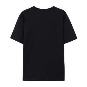 เสื้อยืดผู้ชายลายพิมพ์อิมแพค ชาโดว์ อาร์ต แขนสั้น ทรงปกติ คอกลม ผ้าเจอร์ซีย์ลำลอง ผ้าฝ้าย สีดำ - Product Image 4