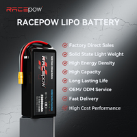Batterie Li-po à État Solide Racepow 350wh/kg 23000mAh 23Ah 22.2V 44.4V 6S 12S pour Drones à Voilure Fixe/Poids Lourd/Moniteur/Multi-rotor
