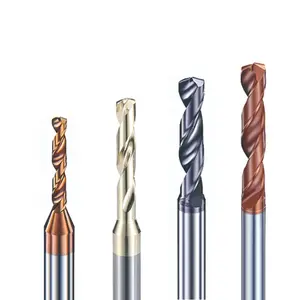 Solid Carbide Drill 3D 5D Milling Tool Tungsten Carbide Coated Center Drills/Hard Metal Cutting Tools DBQ120