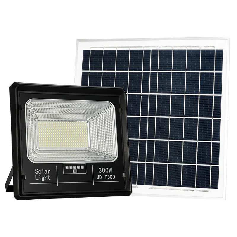 Efficient smart portable ip67 30W 50W 100W 200W 300W led solar flood lights