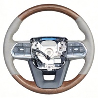 Volante de Madera de Lujo para Toyota N70 N80 FJ200 Hilux Corolla Camry Fortuner Supra Prado Tacoma Crown