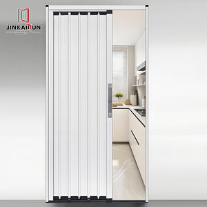 Cuisine à cloison ultra-étroite coulissante en alliage d'aluminium, salle de bain invisible, <span class=keywords><strong>porte</strong></span> coulissante télescopique pour balcon <span class=keywords><strong>sans</strong></span> <span class=keywords><strong>rail</strong></span> inférieur - Product Image 1