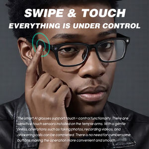 スマートAiメガネ4Kカメラで写真を撮るビデオChatgpt Bluetooth電話音楽を呼び出す - Product Image 6