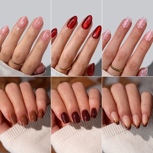 Marque Blanche Luxe <span class=keywords><strong>Ongles</strong></span> Courts Artificiels Faux en Gros Gel Doux Faux <span class=keywords><strong>Ongles</strong></span> Faits à la Main Vrac <span class=keywords><strong>Ongles</strong></span> à Presser Personnalisés en Gel - Product Image 4