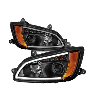 Accesorios de Repuesto para Cabina de Camión Americano, Directo de Fábrica, Faro Delantero LED 6000K RH para Kenworth T660 2008-2017 - Product Image 1