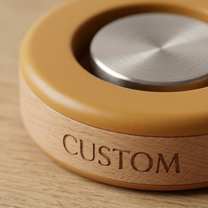 Set di Campane Armoniche Montessori Personalizzate OEM, Disco Sonoro in Legno, Giocattolo per il Riconoscimento delle Note Musicali, Flashcard per l'Apprendimento della Melodia - Product Image 2