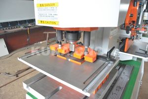 Đa chức năng đa chức năng sắt công nhân Máy Kết Cấu Thép kỹ thuật thủy lực đấm và máy cắt - Product Image 3