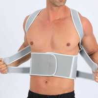 Support lombaire et claviculaire professionnel OEM réglable en néoprène/nylon, taille unique, protection contre la sciatique et correction de posture