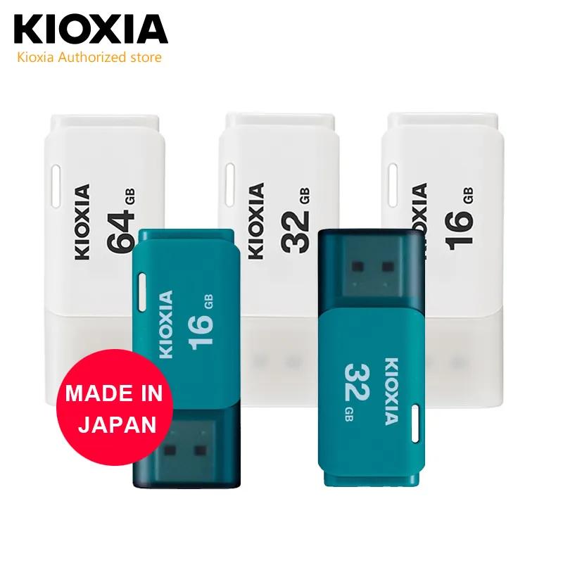 Kioxia USB 플래시 드라이브 64G 펜 대량 프로모션 선물 품목 16GB 가방 사용자 정의 서양 맞춤형 상자 상태 동물 칩 다이 판매