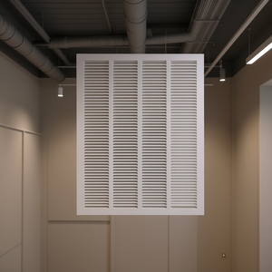 Rejilla de ventilación con filtro para conductos de aire, de 20 pulgadas de ancho por 25 pulgadas de alto, para registros y rejillas. - Product Image 2