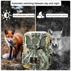 זול 1080p fhd מצלמה בר חיות בר מצלמה חיצוני ראיית לילה אינפרא אדום 110 pir גילוי 10m טווח ציד מצלמות שביל - Product Image 4