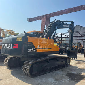 Excavadora Usada Original HYUNDAI HX225SL para Movimiento de Tierras, Excavadora de Orugas de Segunda Mano HYUNDAI HX225 HX225SL HX225HD - Product Image 1