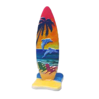 Mini planches de surf décoratives en résine, souvenirs de plage imprimés sur mesure