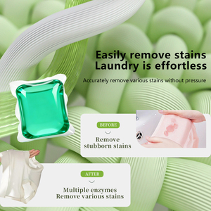 Cápsulas de Detergente para Ropa <span class=keywords><strong>Desechables</strong></span> Ecológicas de Alta Calidad OEM, Baja Condensación de Burbujas, Gel Detergente para Ropa de Alto Rendimiento Ecológico - Product Image 2