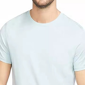 Camiseta elegante para hombre, diseño sólido, colección de verano, básica, importada, lisa, tallas grandes, calidad de exportación, venta al por mayor - Product Image 3