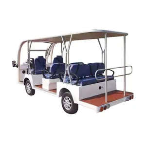 China Professional Manufacture 11 Seat Electric Shuttle Bus Electric