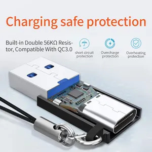 Прямой завод USB 3,0 кабель для передачи данных Usb-C-Type адаптер кабель к C-Type Otg адаптер конвертер