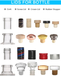 Bouteille de spiritueux, whisky ou brandy en verre blanc épais de 700 ml, personnalisable, avec bouchons, fabriquée en <span class=keywords><strong>France</strong></span>, en vente - Product Image 5