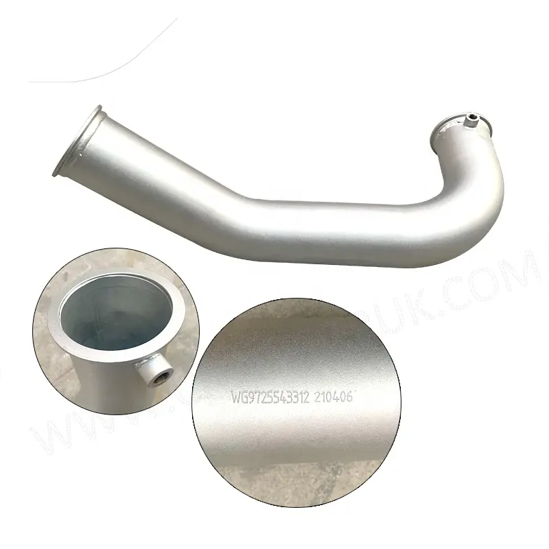 Sinotruk Howo truck spare parts T5G Exhaust Muffler Pipe WG9725543312