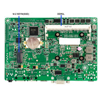 Carte mère industrielle tout-en-un Gigabyte 3.5 pouces avec 32 GPIO 6COM 1LPT pour ordinateur portable I5 5300U 5200U 5287U canal de mémoire unique