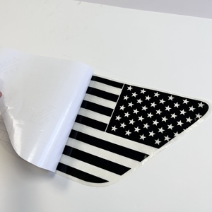 <strong>Full</strong> Color Removable Car Window Glass <strong>Wall</strong> Vinyl <strong>Sticker</strong>, Window <strong>Sticker</strong> Logo Print for New Shop Window America Flag Decals - Product Image 1
