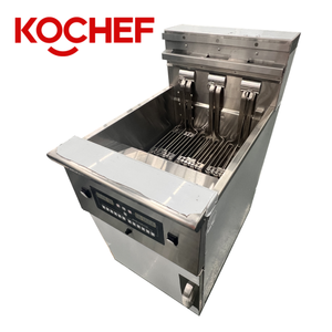 <span class=keywords><strong>Friteuse</strong></span> électrique industrielle KOCHEF 38L, trois paniers amovibles, grande capacité, comptoir commercial, 18000W, garantie 1 an - Product Image 1