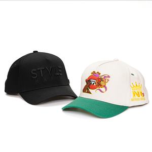 Gorra de Béisbol Blanca con Logotipo, 5 Paneles, Algodón Estructurado, Bordado 3D, Gorras de Papá con Visera Curva para Hombre - Product Image 1