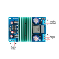 Module amplificateur de puissance audio numérique HIFI mono IRS2092S 250W, classe D, 4-8 ohms, double alimentation CC 42-58V