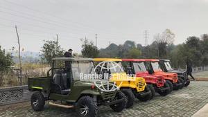 Buggy Anfibio Profesional con Asientos Personalizados, Buggy Eléctrico para Dunas para Adultos, Mini Jeep Willys de 250cc - Product Image 4