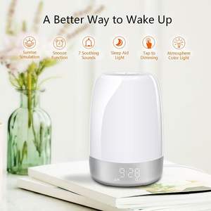 Réveil Lumineux de Simulation de Lever du Soleil en Gros, Vente Chaude, avec Couleurs Variées - Product Image 4