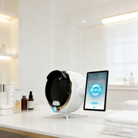 Analyseur de peau du visage 3D portable à intelligence artificielle, testeur facial, scanner, miroir magique pour le visage, appareil d'analyse de la peau, analyseur de peau