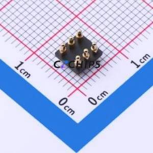 YZ90512047R-06019-01 Pogo Pin Connector Connector ( Type: Pogo Pin )( Total PIN Count: 6P )( Pitch: 1.9mm ) - Product Image 1