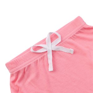 ชุดเสื้อผ้าขาสั้นสำหรับเด็กทารกแรกเกิดชุด2ชิ้นทำจากไม้ไผ่ - Product Image 3