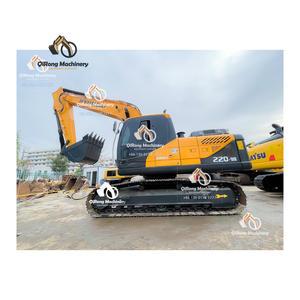 Excavatrice sur chenilles modèle <span class=keywords><strong>Hyundai</strong></span> 2024 R210 R215 R220 - Tractopelle Occasion Petit Prix - <span class=keywords><strong>Hyundai</strong></span> 220 Lc 9S Excavatrices - Product Image 1