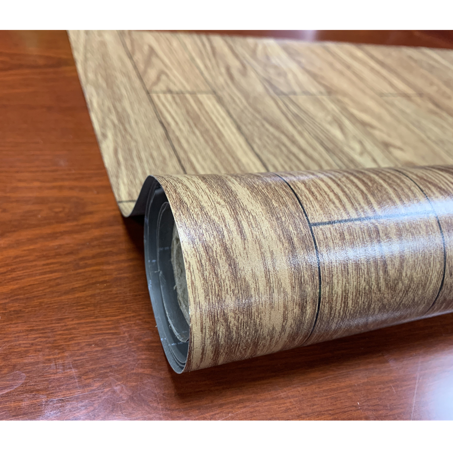 Прочный высококачественный 0,35 мм самоклеящийся виниловый стикер ПВХ напольное покрытие водонепроницаемый ПВХ Виниловый линолеум напольный рулон