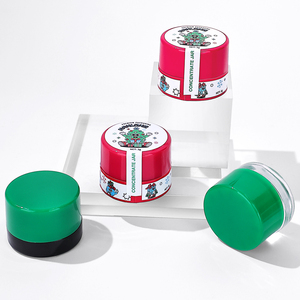 Tùy chỉnh in ấn 3ml 5ml 7ml 9ml tam giác vòng rõ ràng tập trung dầu nhỏ Jar tập trung childproof lọ thủy tinh với CRC cap - Product Image 3