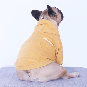 Qiqu Proveedor Personalizado, Nuevo Diseño Exclusivo, Ropa de Lujo para Perros Bulldog Franceses, Sudadera con Capucha para Perros Medianos - Product Image 2