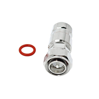 Superflex 1/2 \ "câble d'alimentation prise RF avec broches en laiton 1P 50ohm impédance Mini DIN connecteur mâle pince approvisionnement d'usine 4.3-10 Jack