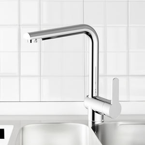 Mélangeur d'évier chromé EASYFIX Outil de tournage pratique pour éviers de cuisine - Product Image 5