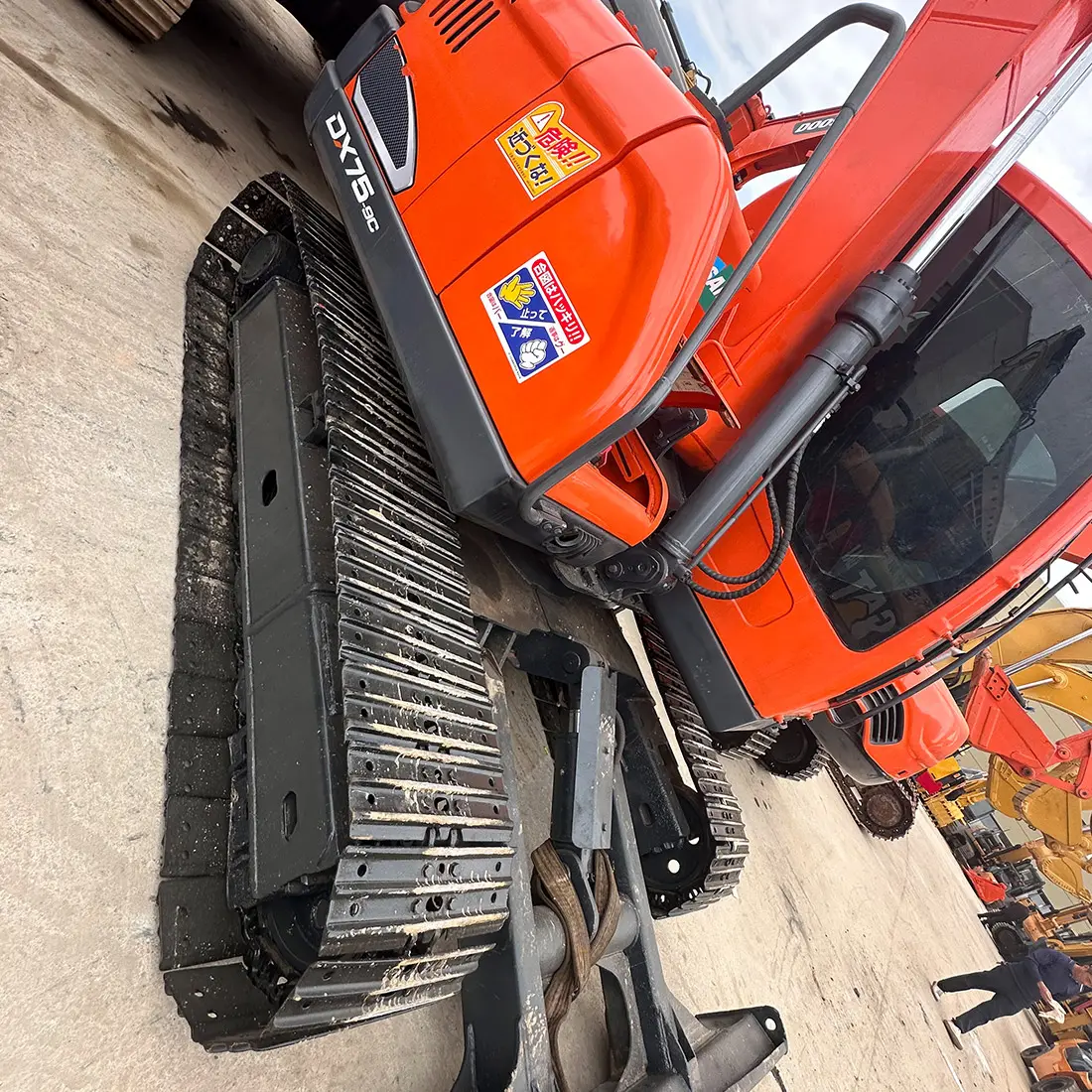 Gebruikte Kubota Dx55 Dx75 Mini 5 Ton Crawler Tweedehands Dx55 Dh55 Dx60 Korea Kleine Graafmachine Doosan Graafmachines