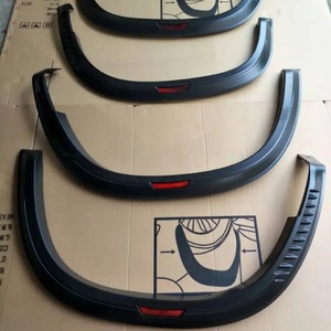 KQD - Guardabarros Delgados de Fibra de Carbono ABS para Automóviles, Color Negro, Estilo Moderno, para Toyota FORTUNER 2020 - Product Image 4