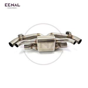 Sistema de Escape con Válvula Eléctrica de Acero Inoxidable SS304 para Porsche <span class=keywords><strong>911</strong></span> <span class=keywords><strong>992</strong></span> 3.0T 2019-2024, Silenciador de Alto Flujo y Rendimiento - Product Image 2