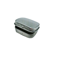 Boîte à savon miniature personnalisée avec couvercle, en fer blanc de qualité alimentaire, emballage rectangulaire recyclable pour bonbons, chocolats, biscuits, menthes