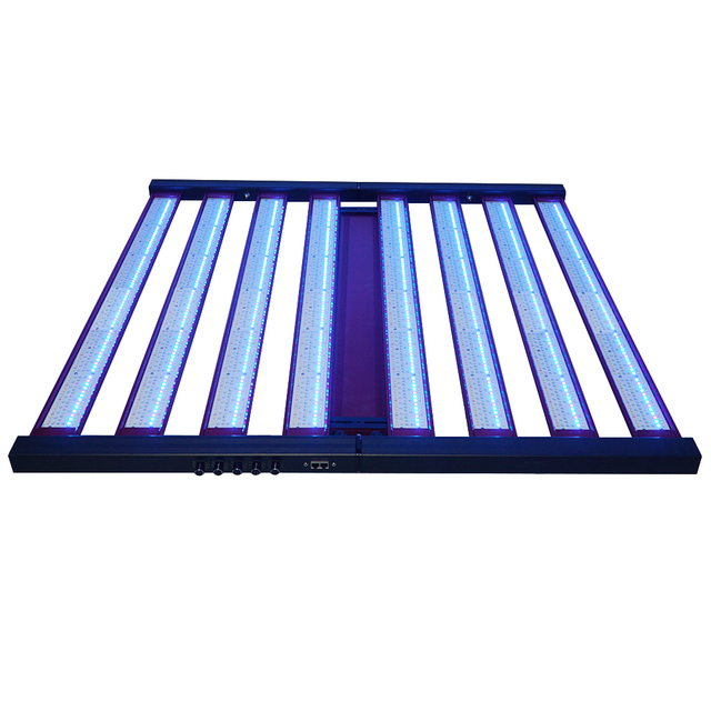 800W 5-Channel LED Grow System - UV/IR/Green Adjustable Full Spectrum Horticultural Lighting