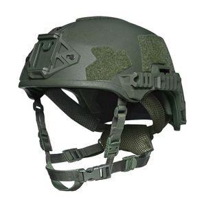 Casco Táctico de Protección para la Cabeza de Corte Alto Caiman Personalizable Directo de Fábrica ABS, Casco Protector al por Mayor - Product Image 3