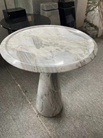 Kalter Jade-Marmor-Stein Couchtische grüne Naturstein-Tische für Heimdekoration
