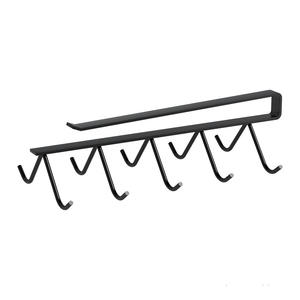 Organizzatore per Utensili da Cucina Senza Foratura, Gancio Appendibile Sotto Pensile per Spatole, <span class=keywords><strong>Mestoli</strong></span> e Tazze - Product Image 1