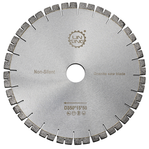 Herramientas de diamante de larga vida útil D400mm hoja de sierra de diamante de dientes cortos segmentados para corte de granito - Product Image 3
